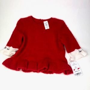 Carter's Baby Girls 3m Kitten Sweater
